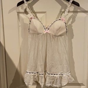 Sheer babydoll nightie